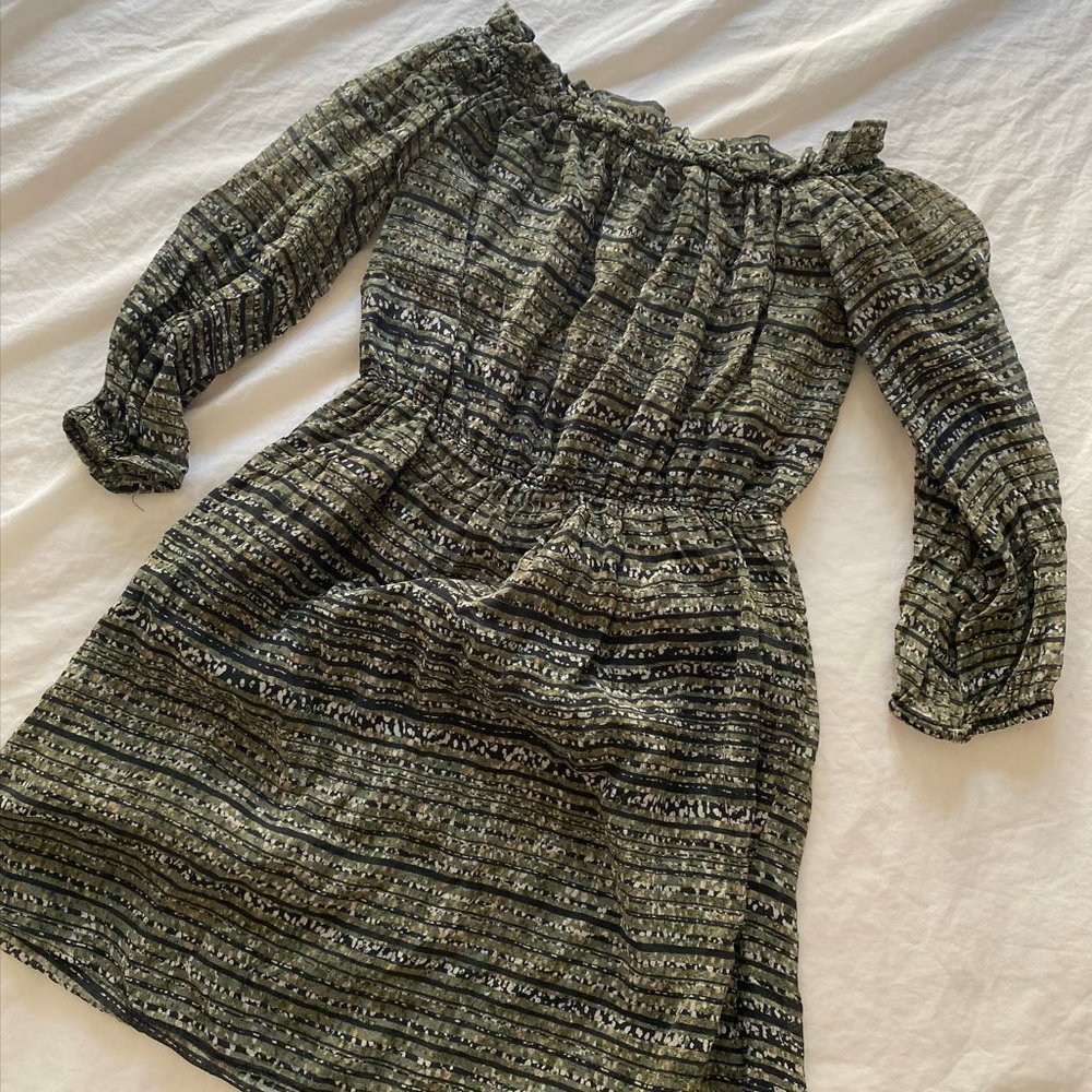 KOOKAI Silk Off the Shoulder Dress